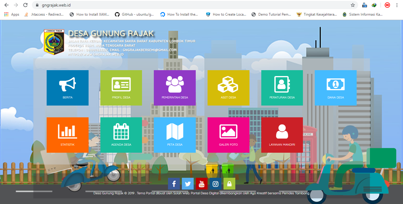 Video Tutorial Layanan Mandiri Portal Desa Digital